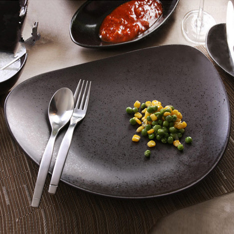 Alemán ASA vajilla personalizada creativa Europea vajilla de cerámica traje especial en forma de plato de sopa Placa de carne image 2