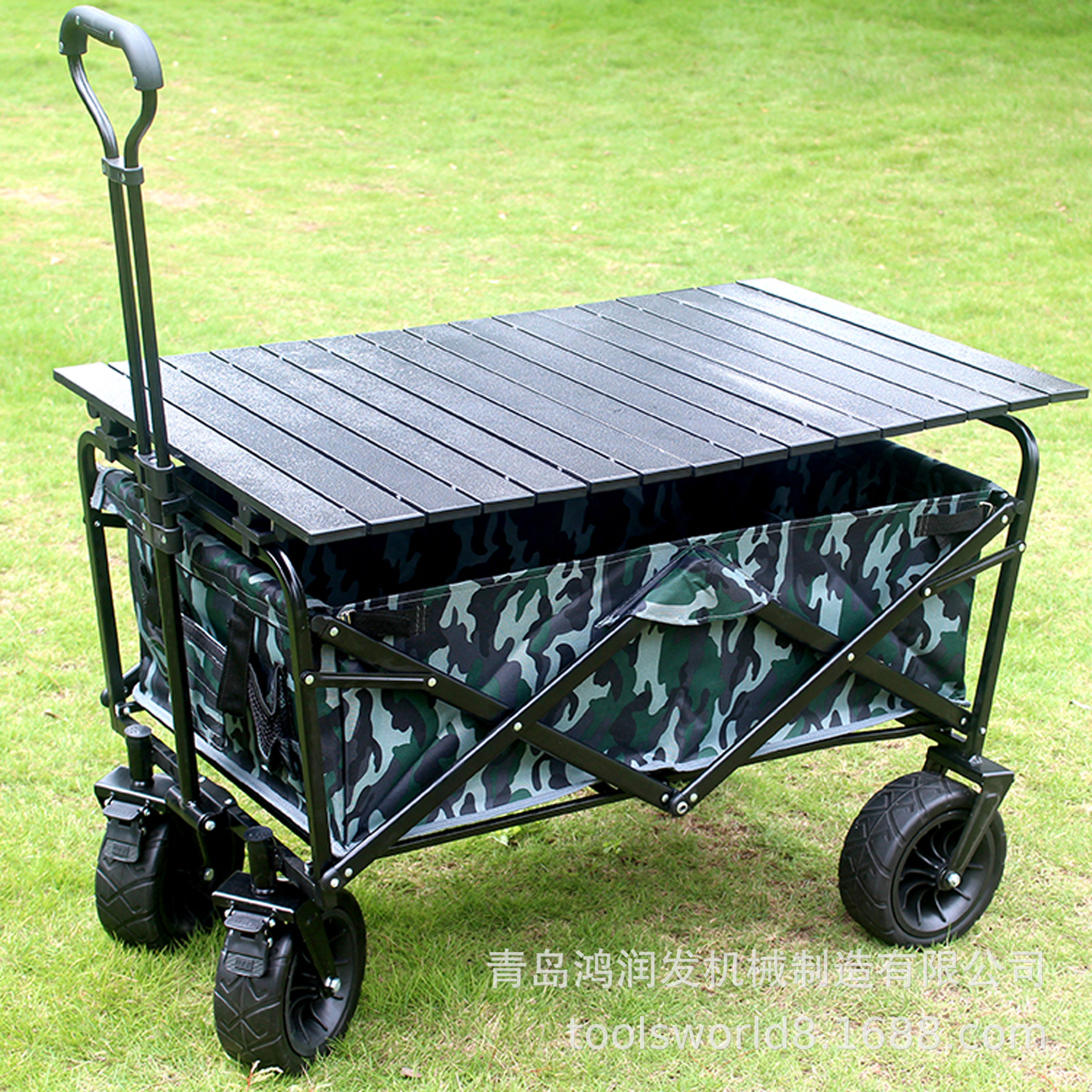 厂家供应户外野营工具布兜车多功能可折叠小推车杂物货车