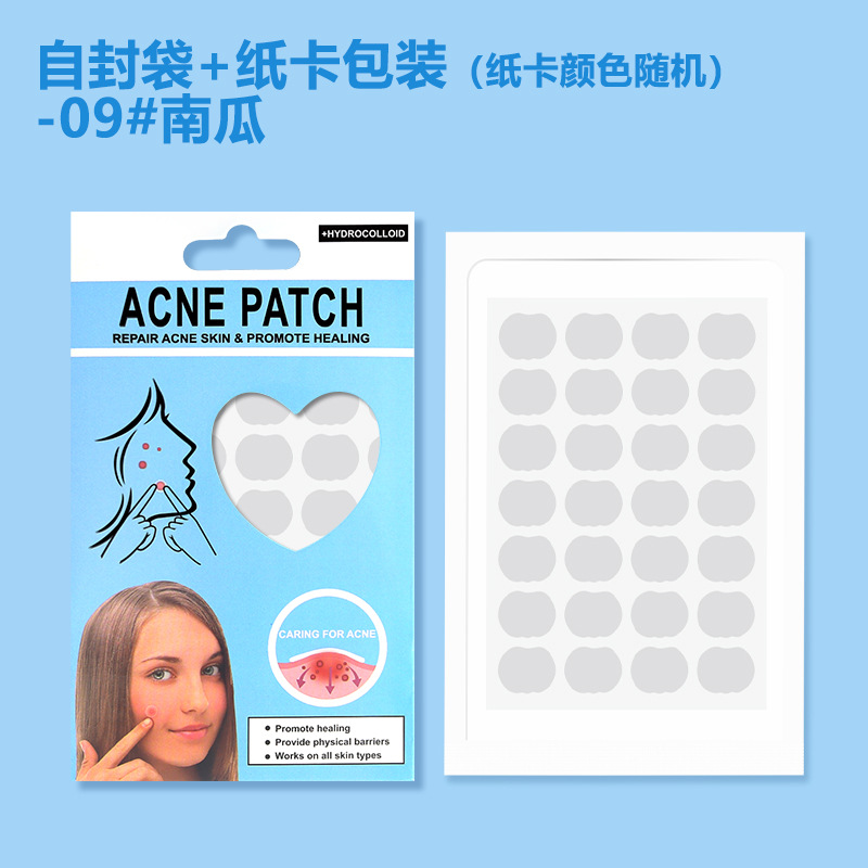 Colide de agua invisible transfronterizo parche para el acné acné acné marca pozo comercio exterior al por mayor acné acné acné acné corrector anti-verruga anti-acné
