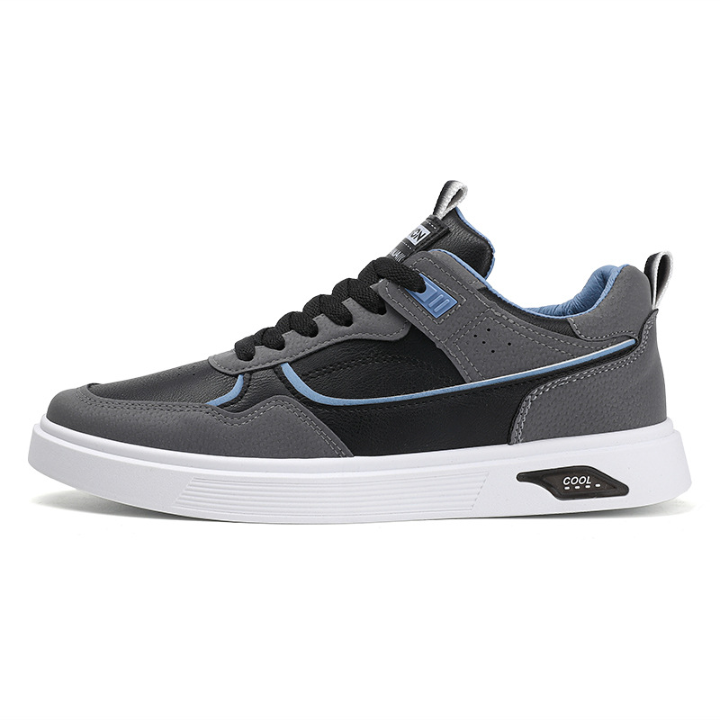 Zapatos de hombre 2024 nuevos zapatos blancos de otoño de moda coreana zapatos de skate juveniles zapatos deportivos casuales de moda hombres
