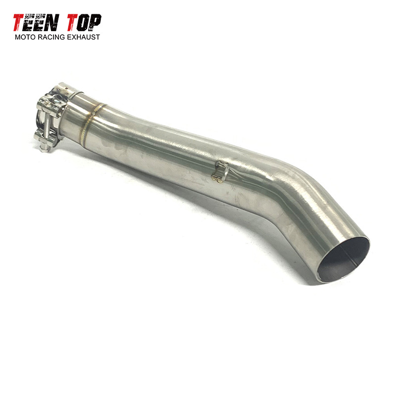 Modified Benelli Huanglong 300 Exhaust Pipe Middle Section Suitable for Benelli Bn302/Tnt300 51mm Interface
