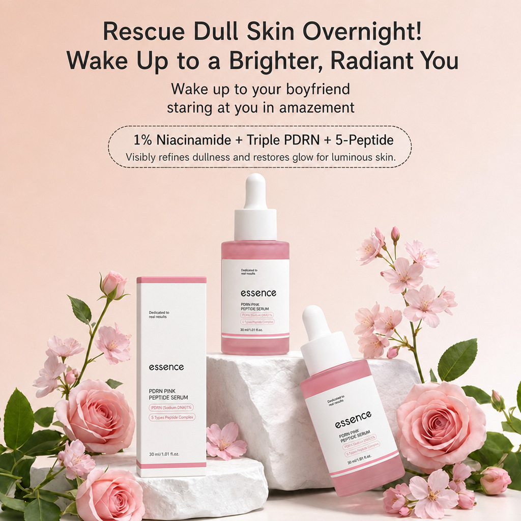 Cross-Border Popular Pdrn Pink Peptlde Serum Pink Peptide Collagen Facial Hydrating and Moisturizing
