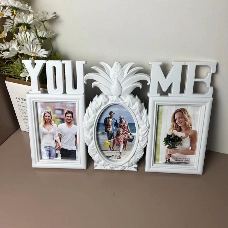 European-style photo studio you me love couple family creative conjoined combination 6 inch art photo frame wall photo wall