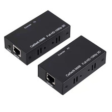 高清单网线延长器60米 HD转RJ45信号放大转换器1080P HD Extender