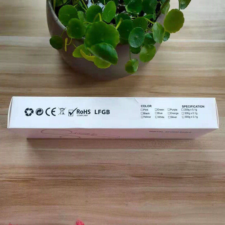 2021 nueva escala de cuchara de joyería escala de oro cuchara escala 500g / 0.1g