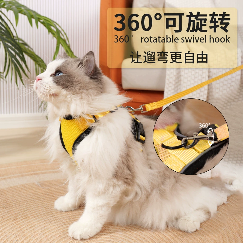 Рюкзак для домашних животных Малый и средний анти-отрывной тяговый жилет отражающий нагрудный ремень для кошек
