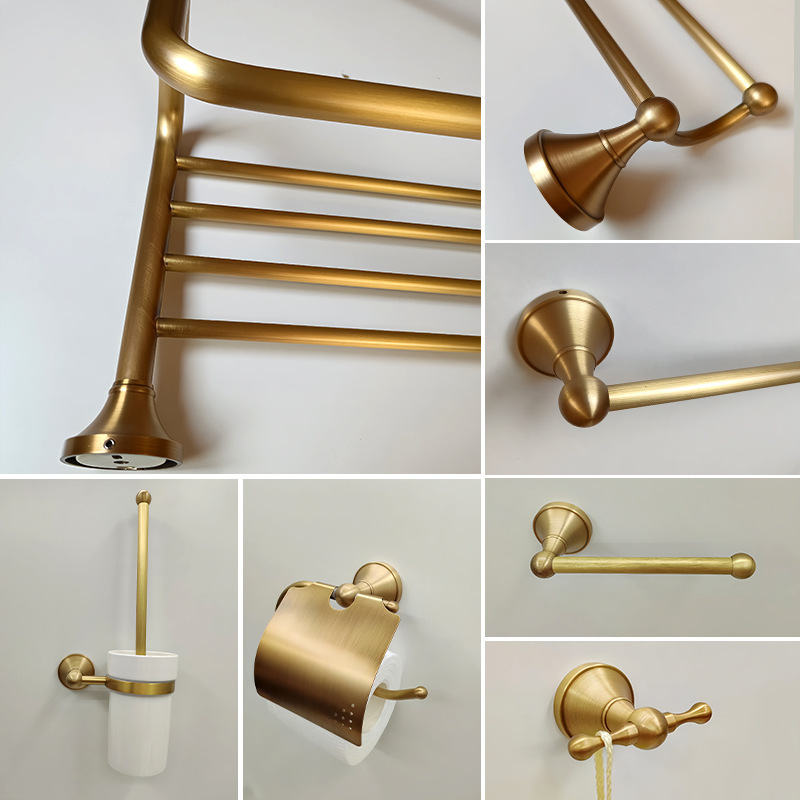 Trumpet Antique Bathroom Towel Rack Towel Rack Bathroom Tissue Holder Storage Rack Brass Pendant Set Trumpet Antique Bathroom Towel Rack Towel Rack Bathroom Tissue Holder Storage Rack Brass Pendant Set