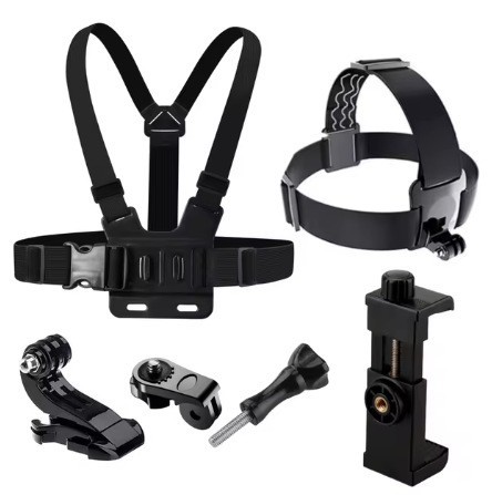Teléfono móvil al aire libre tira brazo Gopro primera persona cinturón de pecho desmontaje rápido cinturón de pecho de bicicleta cámara deportiva