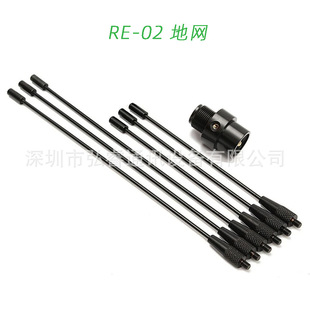 Vehicle-mounted interphone antenna ground network RE-02 reduces antenna standing wave ratio gain vehicle-mounted radio ground network