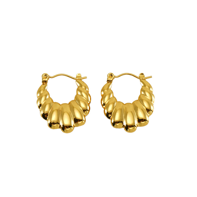 15g Weight 304 Stainless Steel Ear Needle Material Hoop Earrings Classification 1 Pair Quantity Outdoor, Shopping Occasion 304 Stainless Steel Material Geometric, Heart Shape, Eye Pattern Women's Gender Plating Design Basic, Modern Style, Classic Style Style 1 Pair Basic Modern Style Classic Style Geometric Heart Shape Eye Plating 304 Stainless Steel Hoop Earrings 7