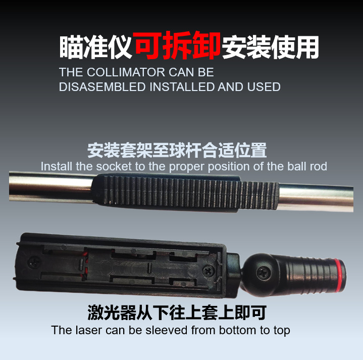 Fuente fabricante Golf putter vista auxiliar putter Vista ayuda Golf infrarrojos apuntando entrenador