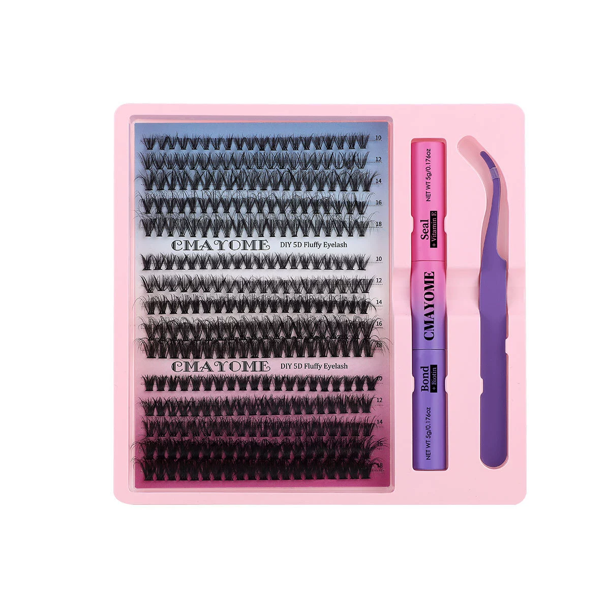 False eyelashes, dense set, (Cross-border trading), separate tufts of eyelashes
