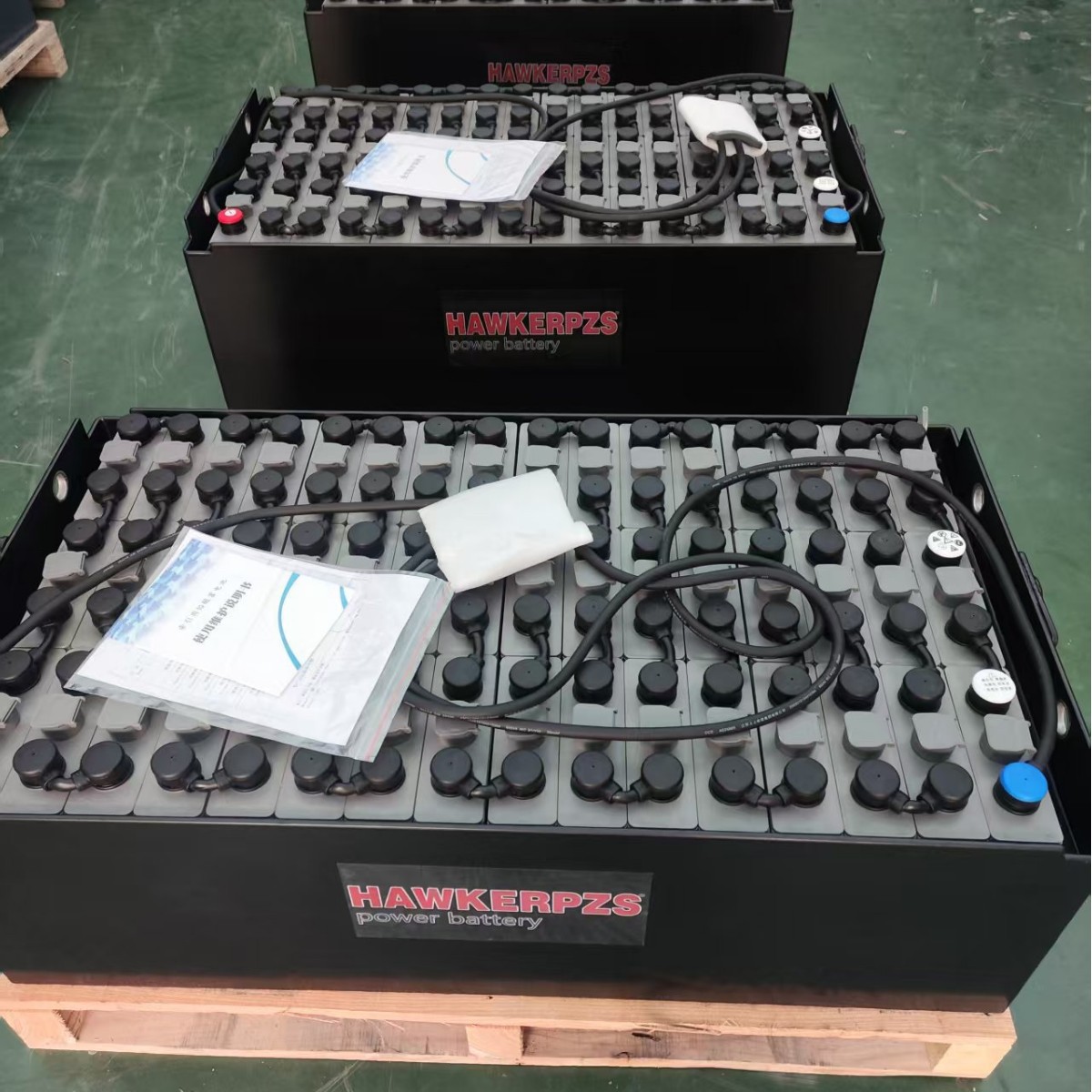 霍克平衡重式叉车电瓶D-450  合叉叉车CPD15铅酸电瓶48V450Ah