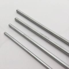 5YA1 wholesale single hexagonal wrench, straight material 4 5 6mm hexagonal wrench, single straight handle flat head hexagonal wrench