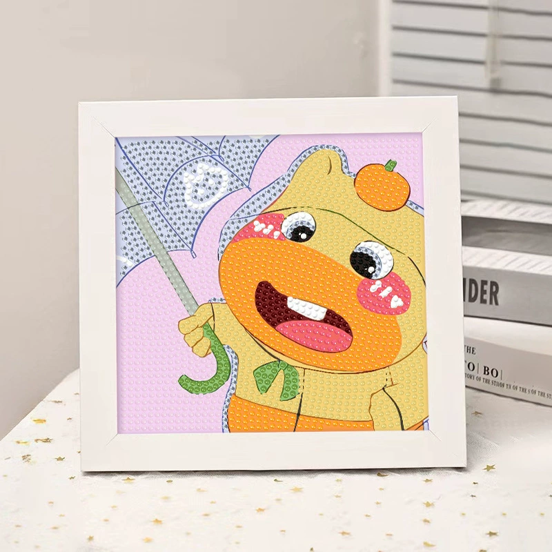 Набор для алмазной вышивки (Sanrio) Пикачу в раме, 17×17 см, комплект для полного стежка DIY