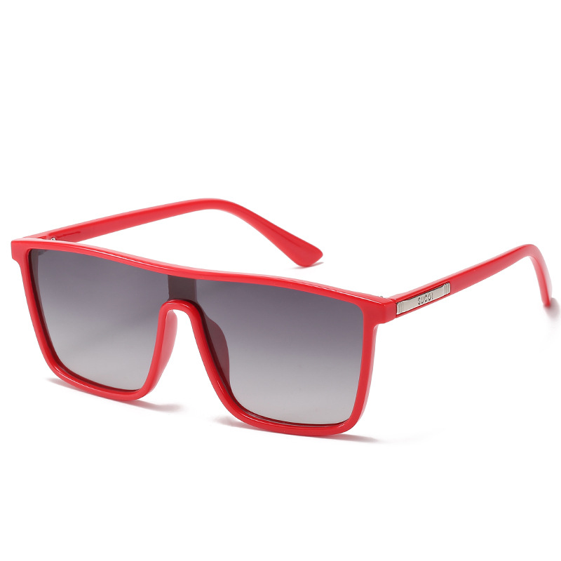 Nueva de una sola pieza más tamaño color polarizado gafas de sol de los hombres de comercio exterior gafas de sol de conducción de equitación de moda