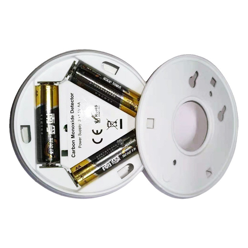 Detector de monóxido de carbono independiente para uso doméstico con alarma CO, factura especial transfronteriza, alarma de monóxido de carbono para comercio exterior