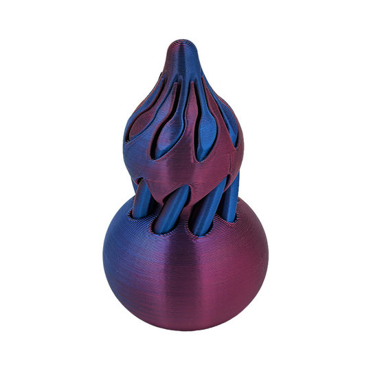 Creative decompression toy 3d printing spiral gourd decompression toy push music fingertip gyro vortex creative gift