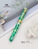 Golden Hao 100th Century Tofu Koi Pen 18K Acrylic 铱 Gold Gift Box Steel Pen Rotate Pen Rotating Pen