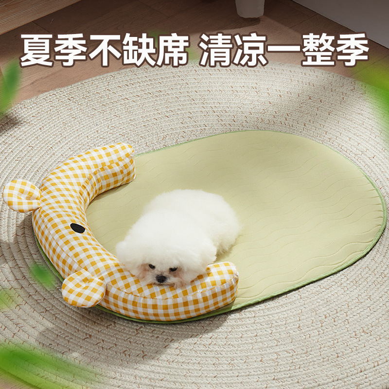 Cojín para perros, perrera, perrera, universal para perros pequeños y medianos en verano