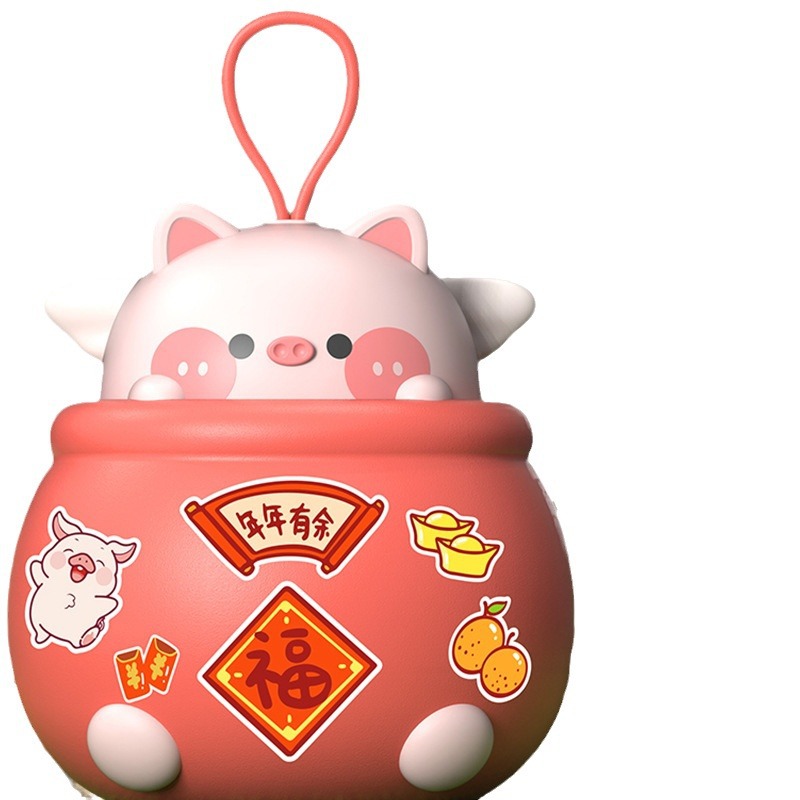 Dibujos animados suerte bolsa forma alcancía juguetes para niños de gran capacidad se puede guardar con clave alcancía supermercado transfronterizo