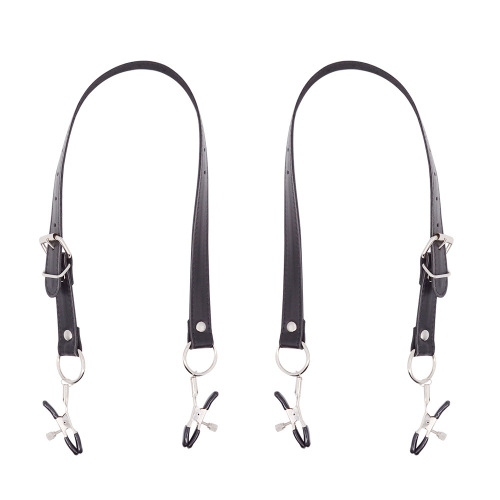 SM breast clamp, clitoral clip, labia-splitting device, female slave subjugation tools, intimate body training, humiliating sex toys, adult pleasure products