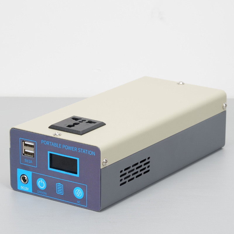 Batería de litio de almacenamiento de energía estándar estadounidense de 110V dedicada en Taiwán, fuente de alimentación de emergencia móvil al aire libre de alta potencia y gran capacidad