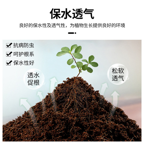 Cat grass succulent coconut bran nutrient soil nutrient block compressed pure coconut bran soil medium vegetable planting pure imported raw materials
