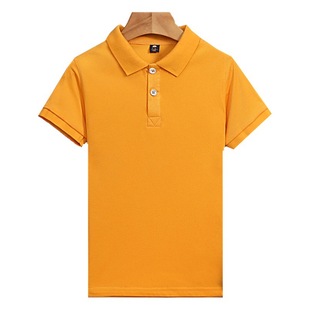 Children's polo shirt custom short-sleeved lapel parent-child T-shirt T-shirt class clothes school group activities logo
