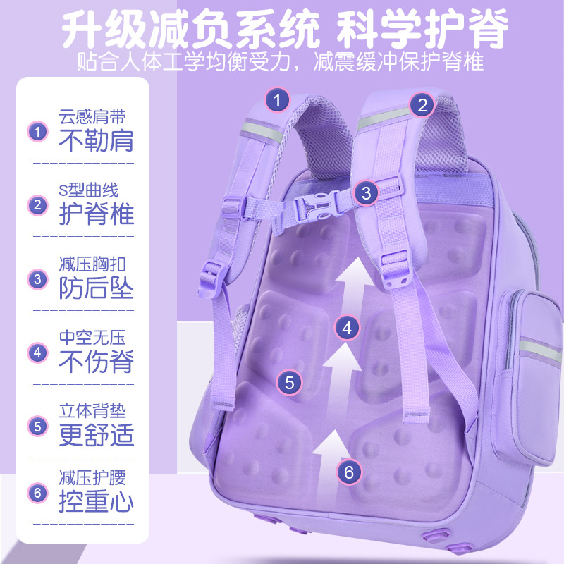 Nueva coolomi mochila al por mayor de los niños ultra-luz de descompresión espina dorsal protección de gran capacidad melodía mochila ventas directas de la fábrica