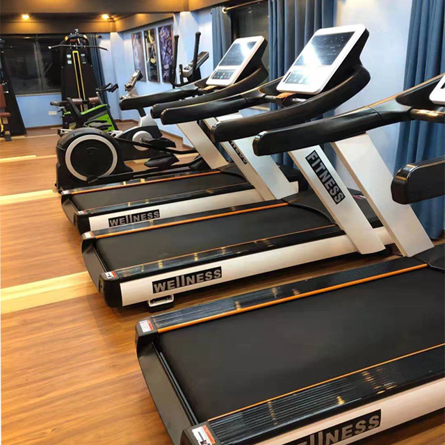 Fábrica de nueva cinta de correr de gimnasio se puede personalizar la cinta de correr de la unidad de la escuela de la empresa equipo de ejercicios interiores comerciales