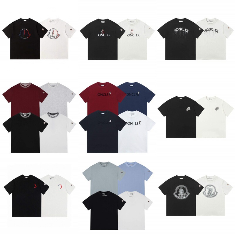 Correct Version. High-End Version. m Mengjia 25 New Style Logo Print Small Label Embroidery Loose Short-Sleeve T-Shirt Correct Version. High-End Version. m Mengjia 25 New Style Logo Print Small Label Embroidery Loose Short-Sleeve T-Shirt