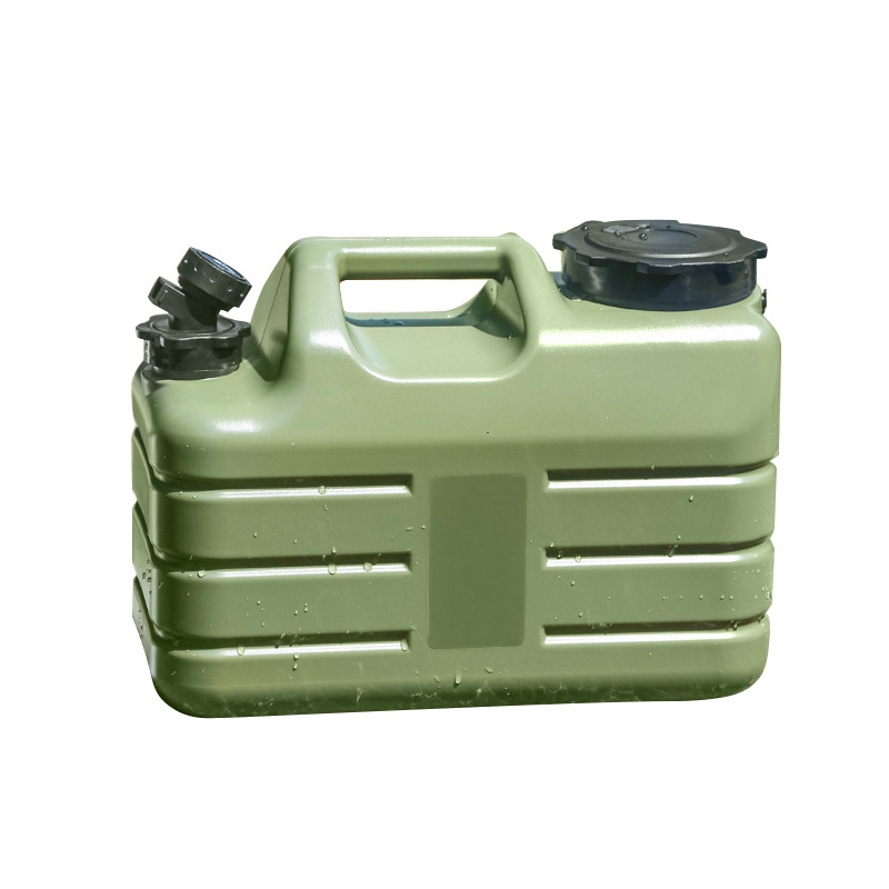 户外pe食品级塑料水桶家用储水用纯净带水龙头车载露营饮用饮水桶