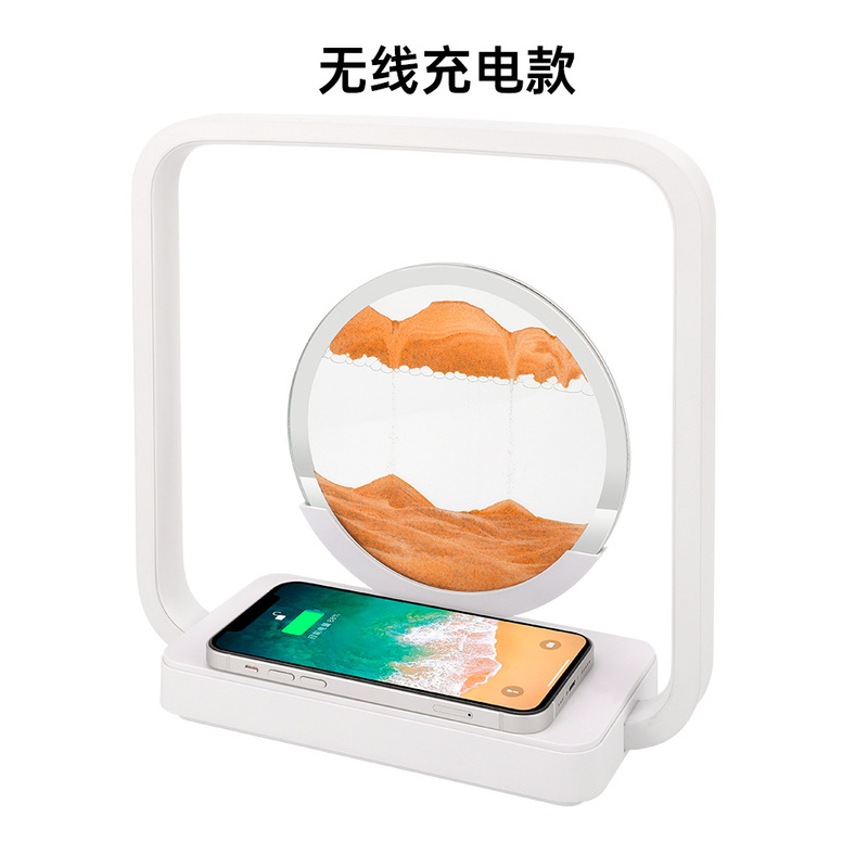 素は星を探して流砂を描いて電気スタンドの小さい夜の明かりを描いて無線でledランプのusbを充電して3色の光をタッチして流砂を描いて電気スタンドの贈り物を描きます。|undefined