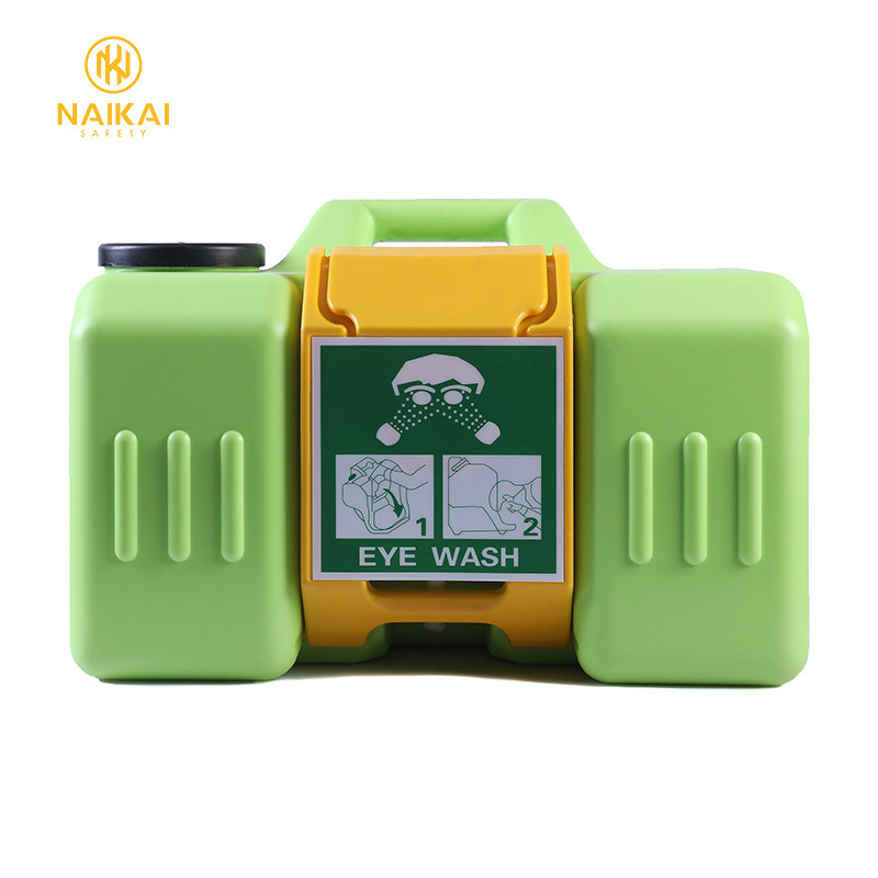 厂家供应6690壁挂式洗眼器验厂实验室专用工业壁挂式9加仑35L商用