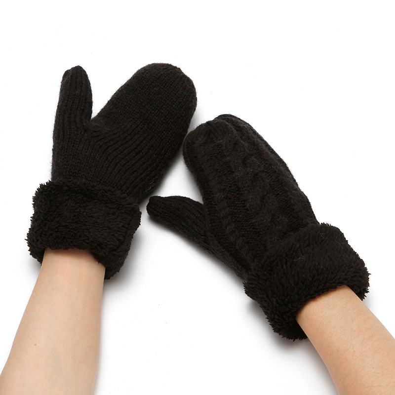 Unisex Simple Style Solid Color Polyacrylonitrile Fiber Gloves 1 Pair display picture 3