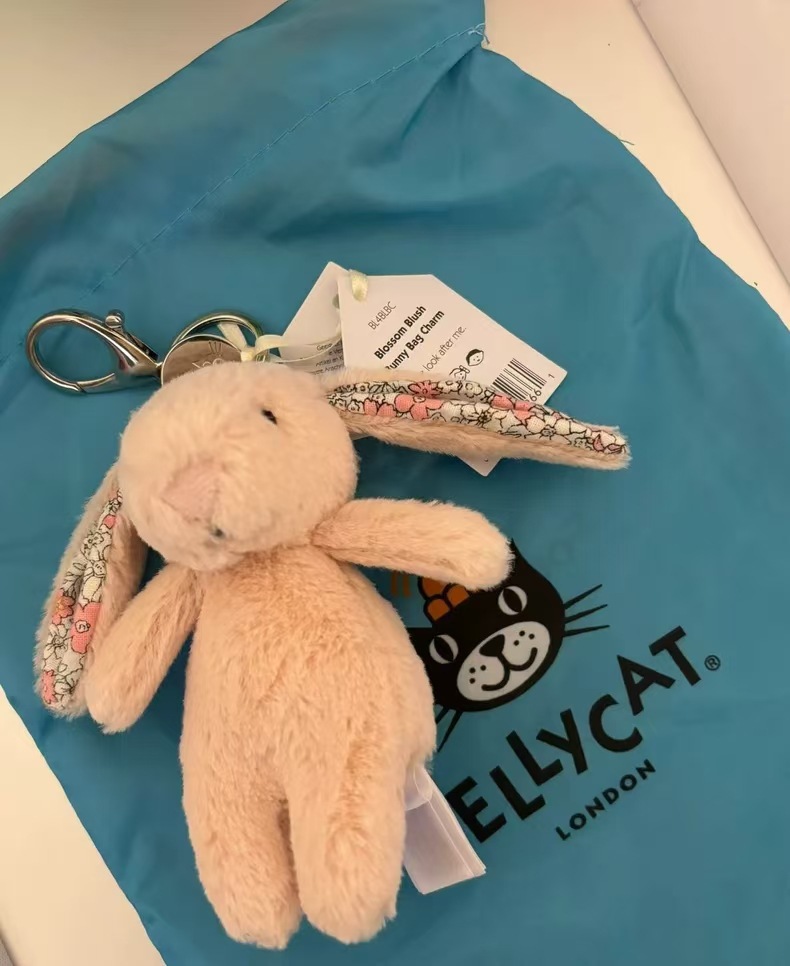 Deep crushed floral rabbit