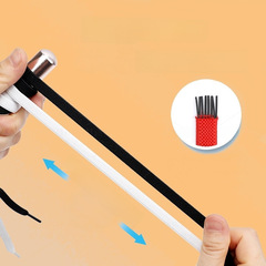 英文圖片 No Tie Shoe laces Press Lock Shoelaces without ties