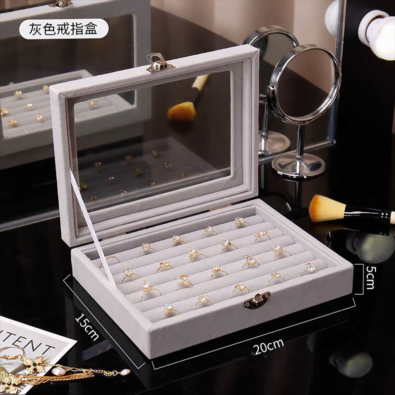 Gray ring box