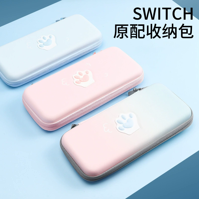 Чехол‑чехол для хранения Switch (Nintendo) NS/OLED/Switch 2, с котик‑клеш themed, панель защитная с подкладкой