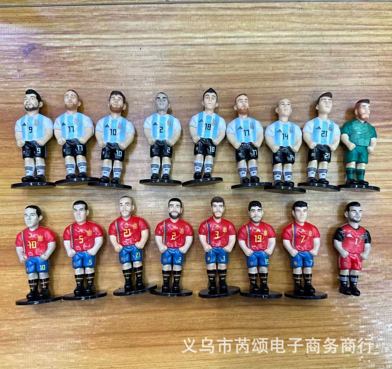 Разнообразная кукла футбольной звезды Football Star Doll, кукла для украшения автомобиля, трансграничные игрушки для электронной коммерции