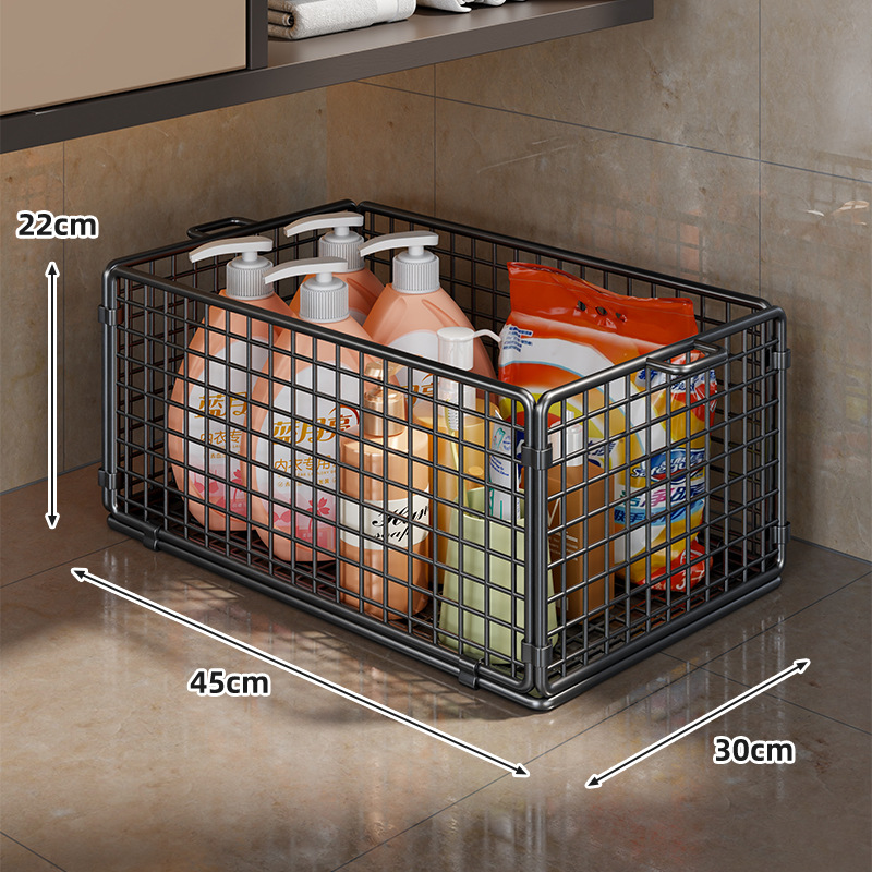 Estante Organizador de Baño de Hierro Móvil