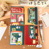 Cute small book for elementary school students, handheld pocket laptop, stationery, notebook