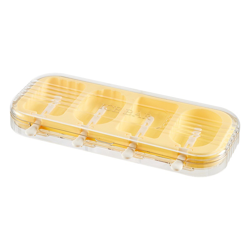 Internet Celebrity Ice Cream Mold Household Homemade Food Grade Silicone Ice Cream Mold for Children Popsicle Popsicle Ice Cream Grinding Tool