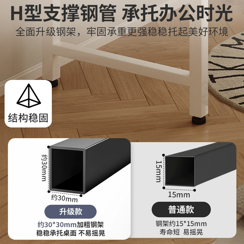 Mesa plegable, casa de alquiler simple, escritorio pequeño, banco de trabajo rectangular, mesa de comedor portátil, escritorio para computadora, dormitorio, hogar