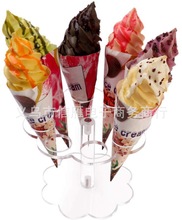 8��͸�������������չʾ�� �����Π���Ͳ�� Ice Cream Stand