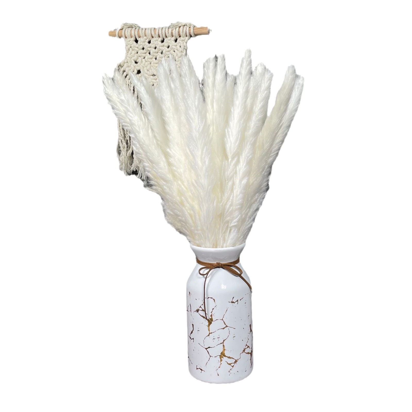 Materiales de la boda al por mayor 30 PC/paquete Yunnan Natural caña seca polvo natural eterna flor seca