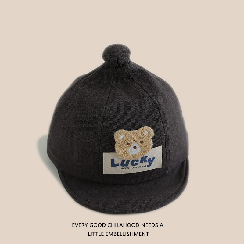 Sombreros para bebés primavera y otoño delgados, gorras de lengua de superpeso lindas para niños y niñas, sombreros de béisbol de protección solar para niños pequeños