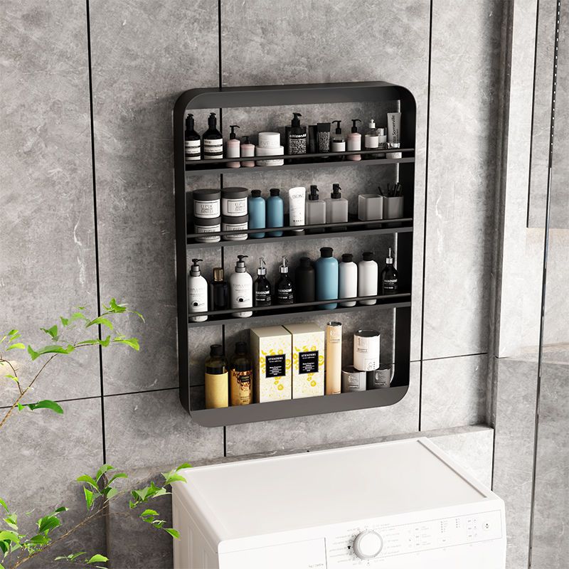 Estante de almacenamiento de pared sin perforación Estante de almacenamiento de condimentos de cocina Estante de almacenamiento de cosméticos Estante de almacenamiento de baño [fabricante]