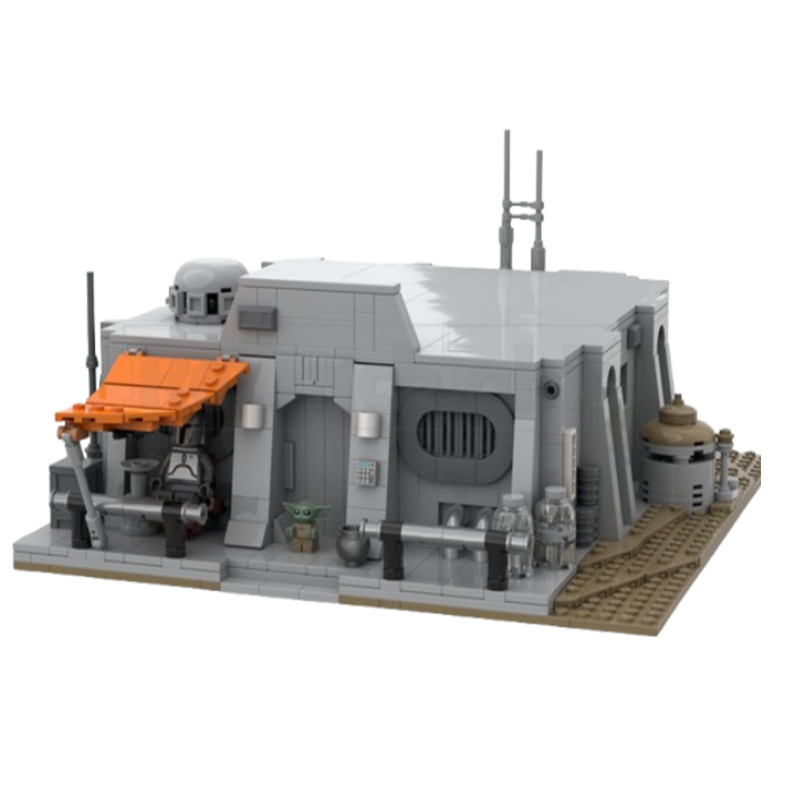 Castle Small Particle Building Block Educational Diy Model_voghion.com